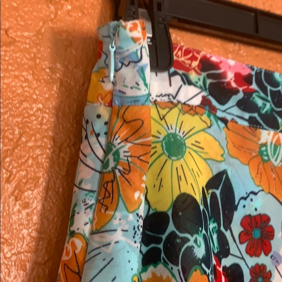 Thalia Sodi Floral Print Flirty Summer Skirt 7/8 - Picture 5 of 8